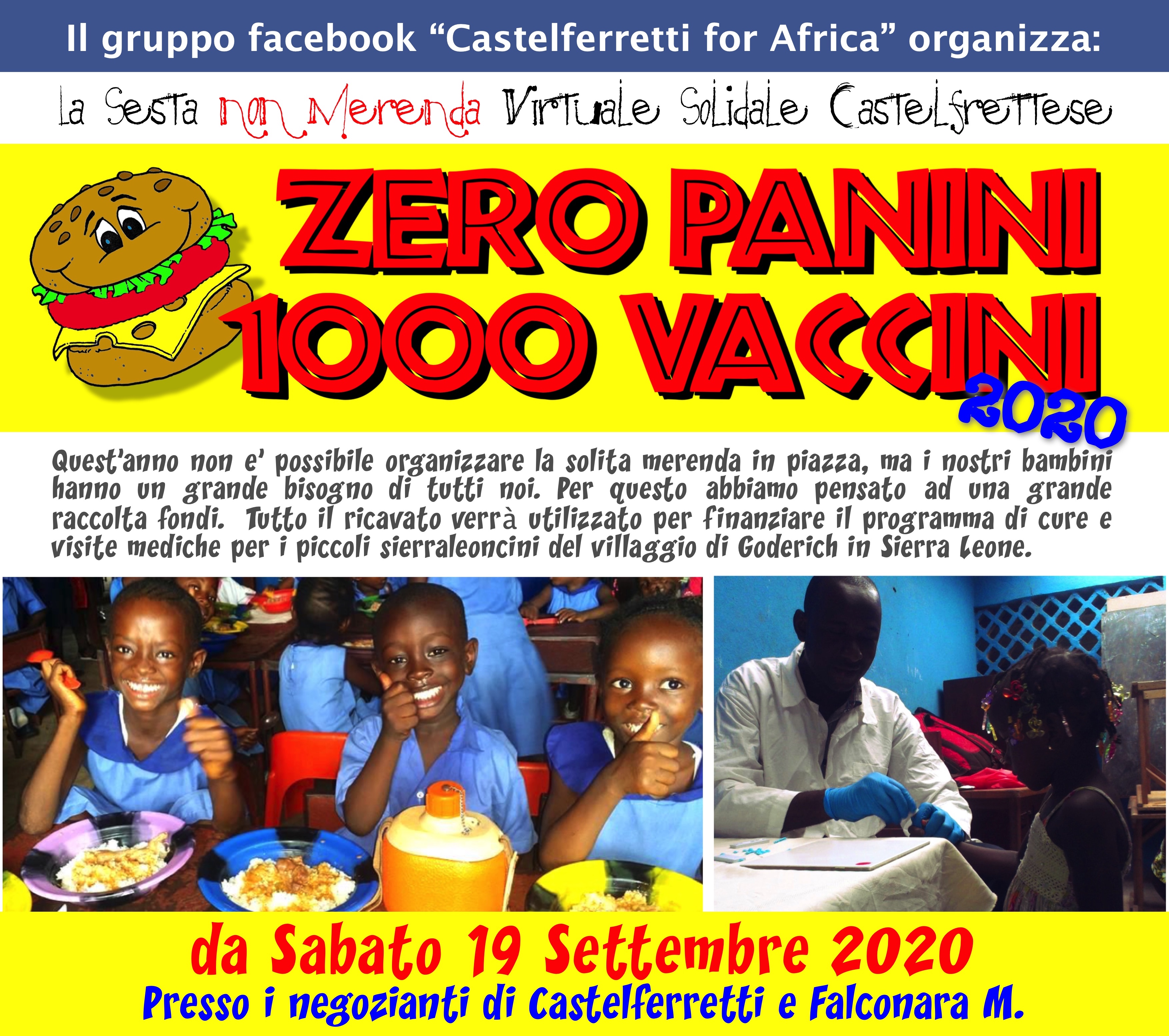 ZERO PANINI 1000 VACCINI